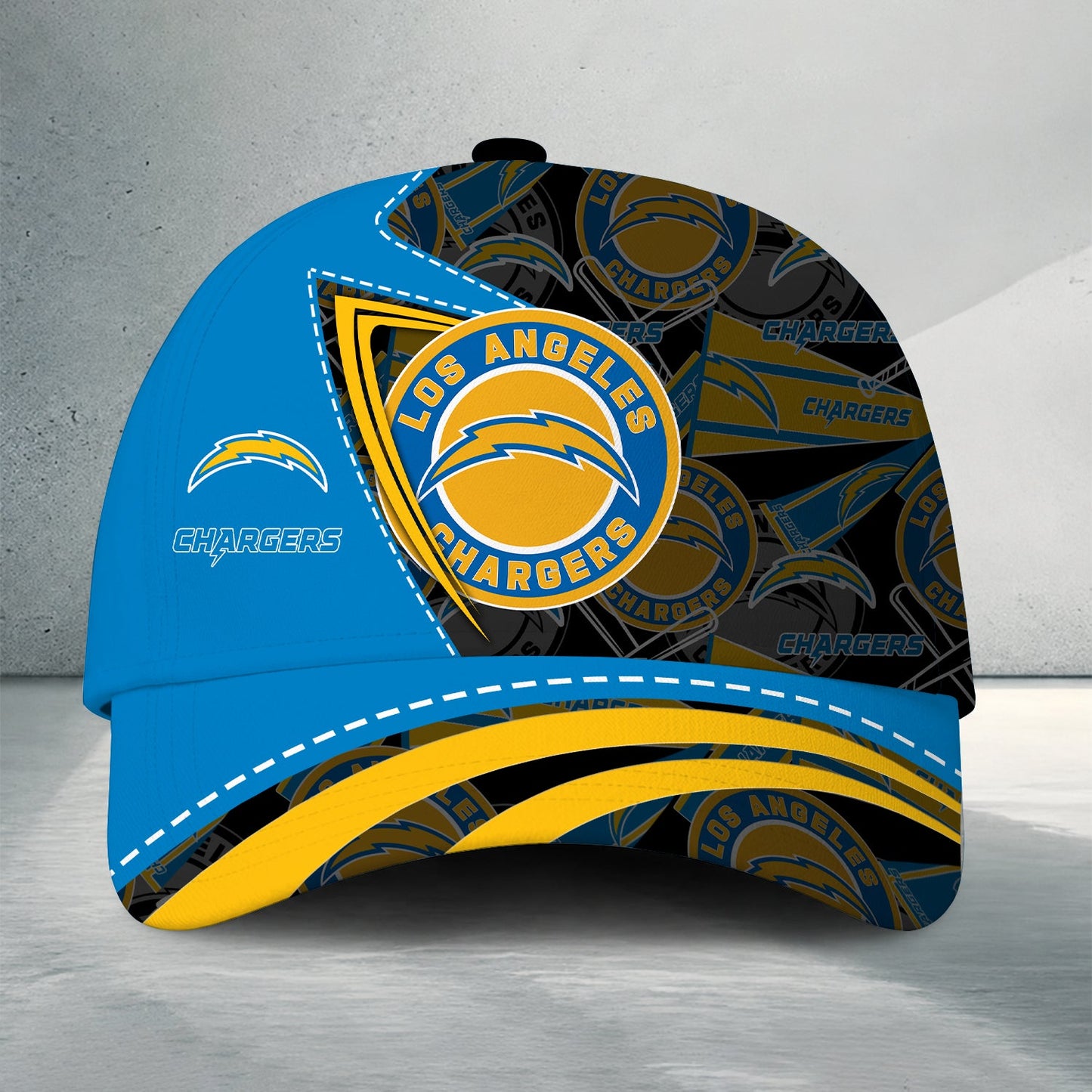 [SPECIAL OFFER] NEW CUSTOMIZED NFL09 LAC LOS ANGELES CHARGERS CLASSIC CAP