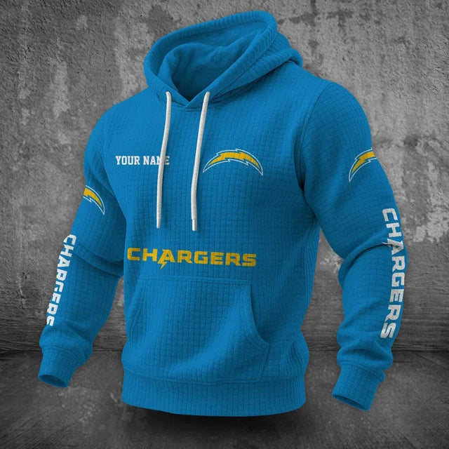 [SPECIAL OFFER] NEW CUSTOMIZED NFL09 LAC LOS ANGELES CHARGERS UNISEX HOODED SWEATSHIRT