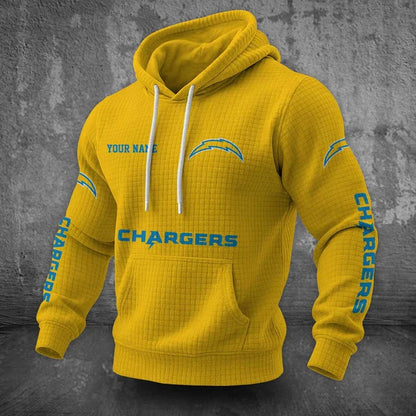 [SPECIAL OFFER] NEW CUSTOMIZED NFL09 LAC LOS ANGELES CHARGERS UNISEX HOODED SWEATSHIRT