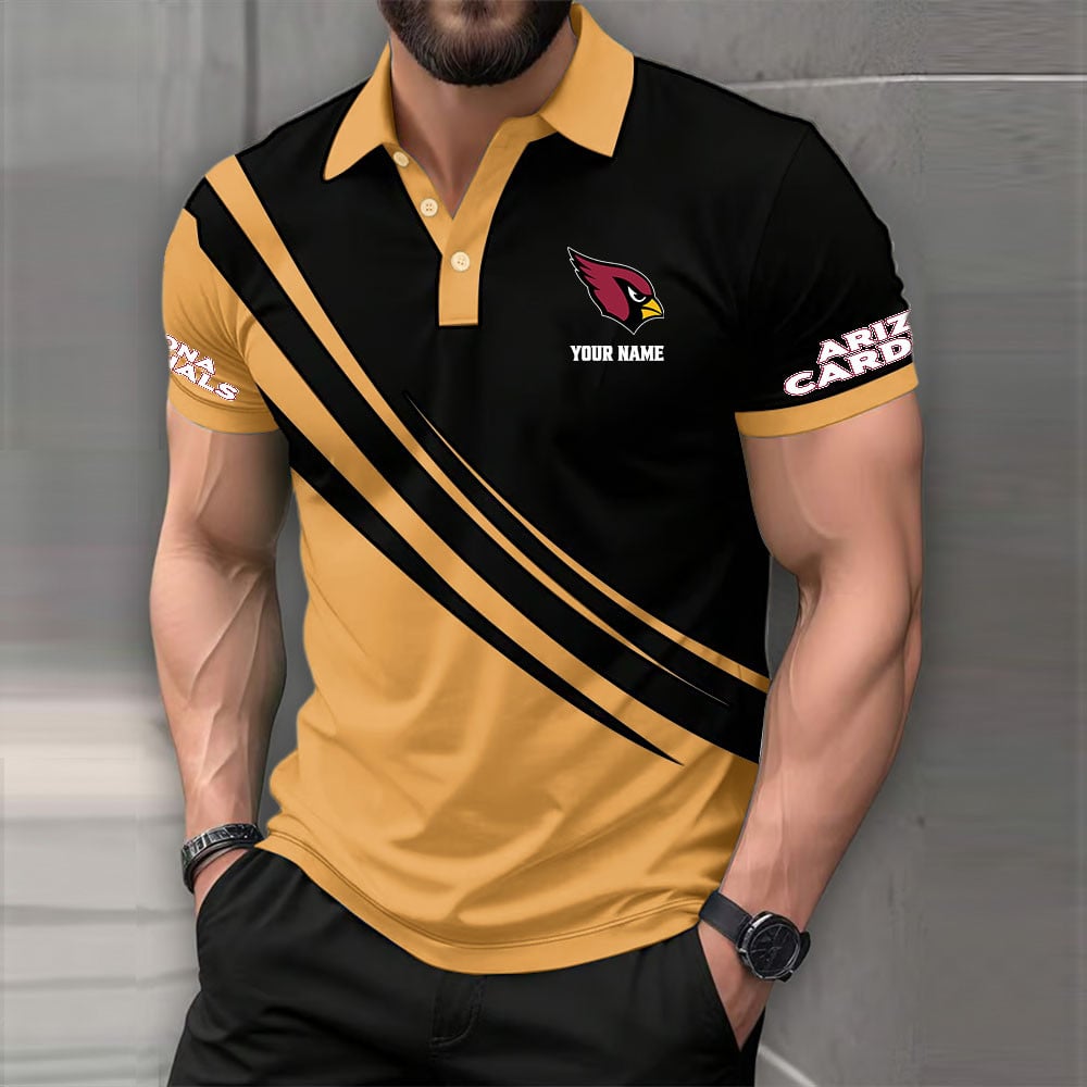 [SPECIAL OFFER] NEW CUSTOMIZED NFL20 ARC ARIZONA CARDINALS POLO SHIRT