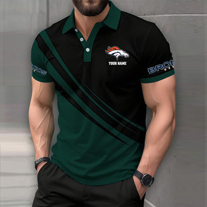 [SPECIAL OFFER] NEW CUSTOMIZED NFL13 DVB DENVER BRONCOS POLO SHIRT