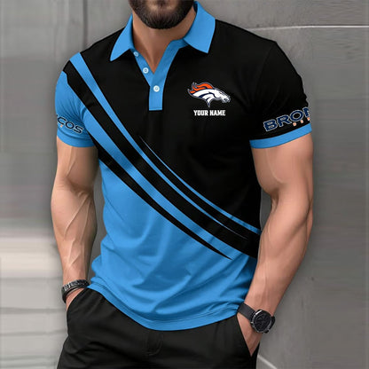 [SPECIAL OFFER] NEW CUSTOMIZED NFL13 DVB DENVER BRONCOS POLO SHIRT
