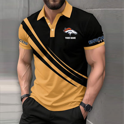 [SPECIAL OFFER] NEW CUSTOMIZED NFL13 DVB DENVER BRONCOS POLO SHIRT