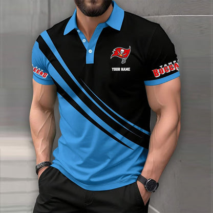 [SPECIAL OFFER] NEW CUSTOMIZED NFL10 TBB TAMPA BAY BUCCANEERS POLO SHIRT