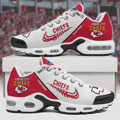 [SPECIAL OFFER] NEW CUSTOMIZED NFL01 KCC KANSAS CITY CHIEFS AIR MAX PLUS SNEAKERS