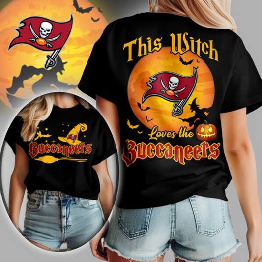 [SPECIAL OFFER] NEW CUSTOMIZED NFL10 TBB TAMPA BAY BUCCANEERS  HALLOWEEN T-SHIRT, HOODIE & ZIP HOODIE