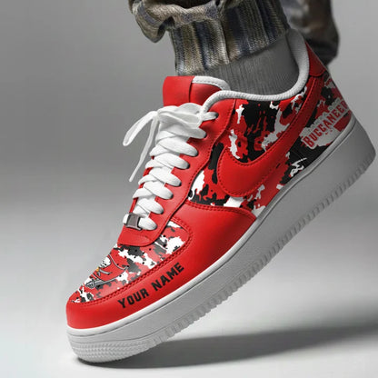 [SPECIAL OFFER] NEW CUSTOMIZED NFL10 TBB TAMPA BAY BUCCANEERS AF1 SNEAKERS