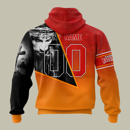 [SPECIAL OFFER] NEW CUSTOMIZED NFL10 TBB TAMPA BAY BUCCANEERS GOD'S BLESSING T-SHIRT, HOODIE & ZIP HOODIE