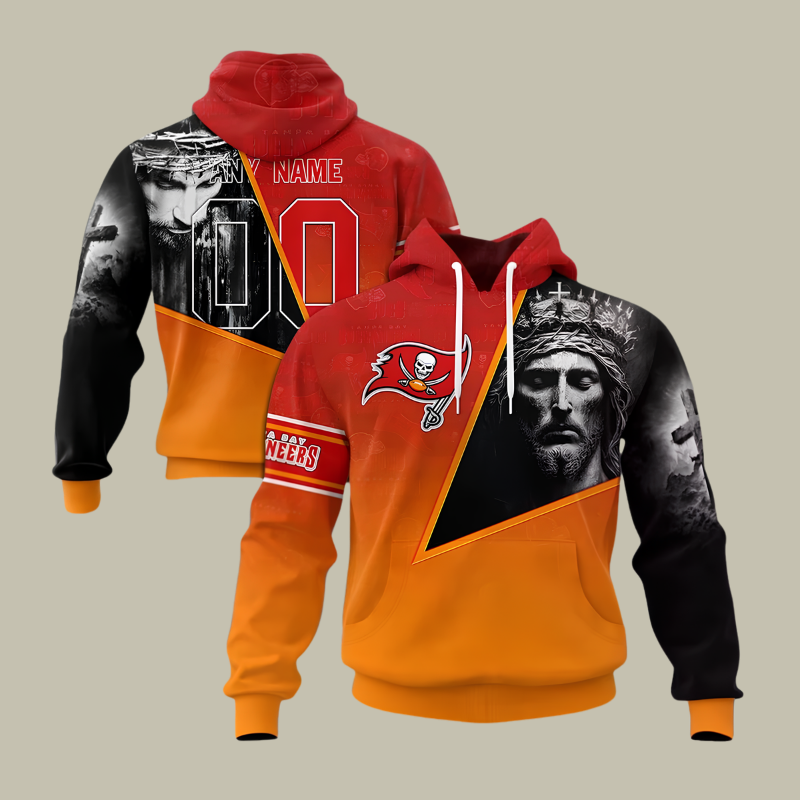 [SPECIAL OFFER] NEW CUSTOMIZED NFL10 TBB TAMPA BAY BUCCANEERS GOD'S BLESSING T-SHIRT, HOODIE & ZIP HOODIE