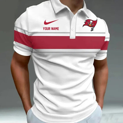 [SPECIAL OFFER] NEW CUSTOMIZED NFL10 TBB TAMPA BAY BUCCANEERS POLO SHIRT