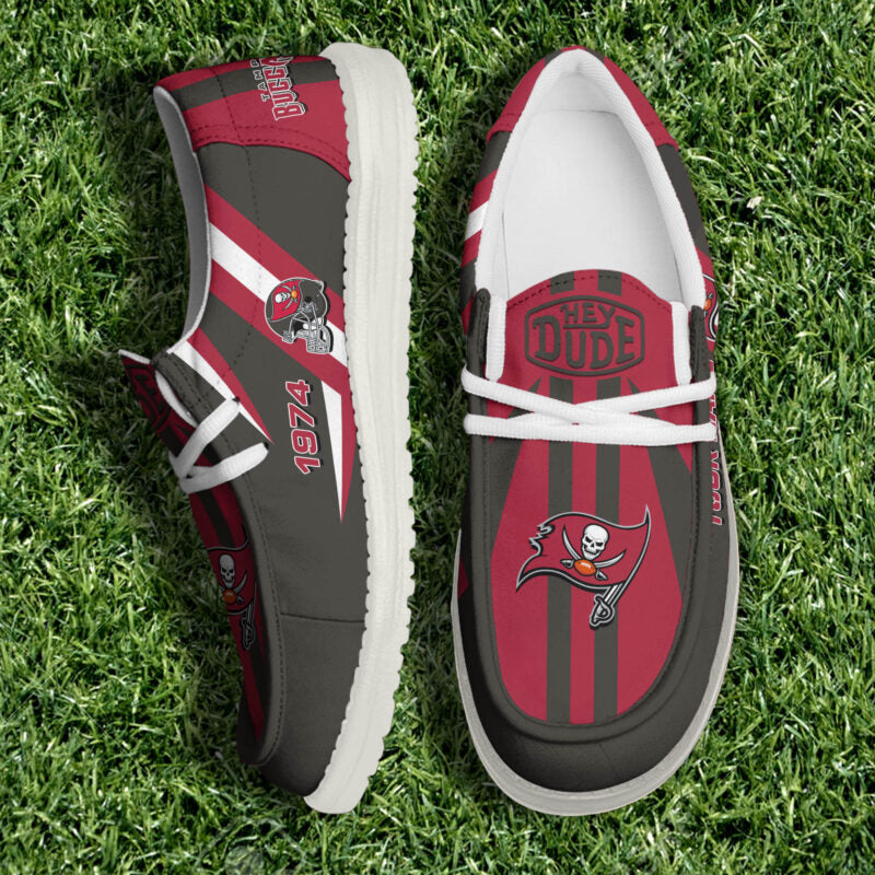 [SPECIAL OFFER] NEW CUSTOMIZED NFL10 TBB TAMPA BAY BUCCANEERS LOAFER SHOES