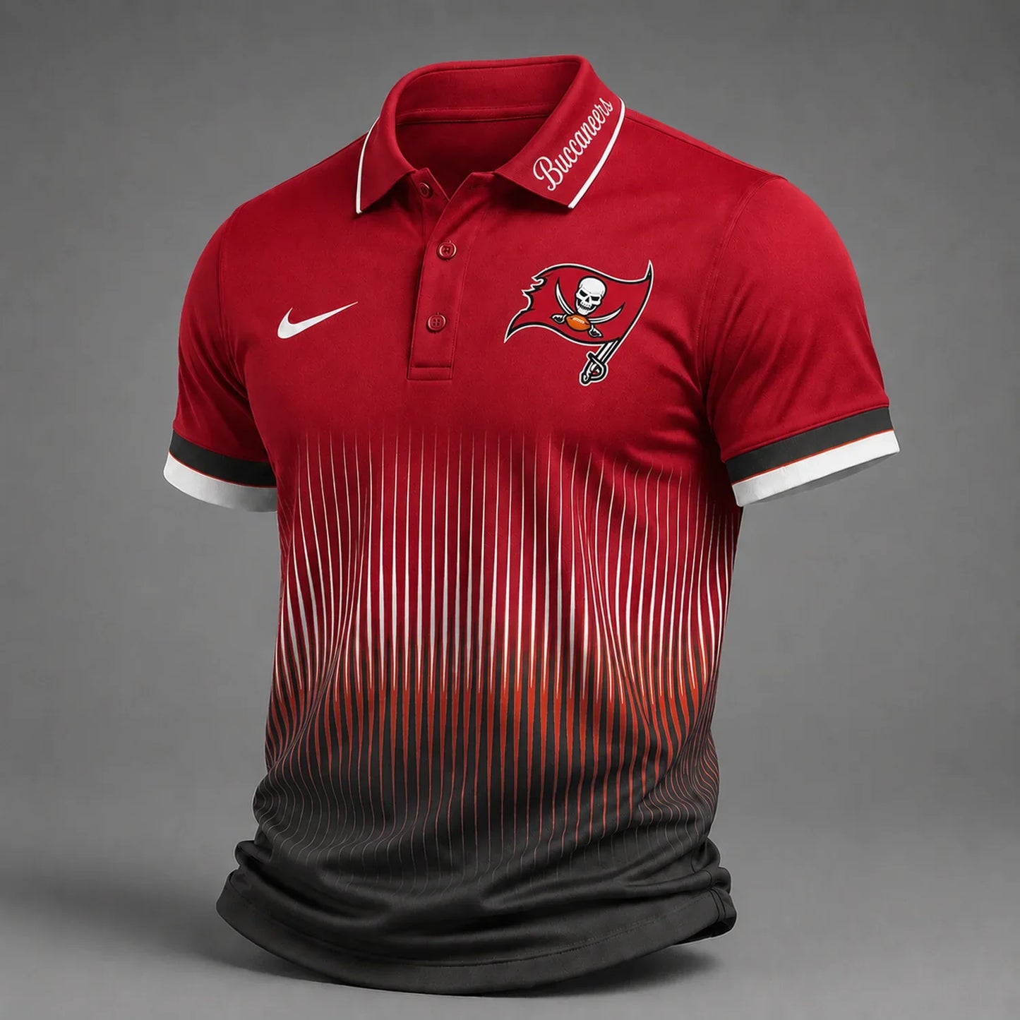 [SPECIAL OFFER] NEW CUSTOMIZED NFL10 TBB TAMPA BAY BUCCANEERS POLO SHIRT