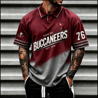 [SPECIAL OFFER] NEW CUSTOMIZED NFL10 TBB TAMPA BAY BUCCANEERS POLO SHIRT