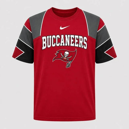 [SPECIAL OFFER] NEW CUSTOMIZED NFL10 TBB TAMPA BAY BUCCANEERS RAGLAN TEE