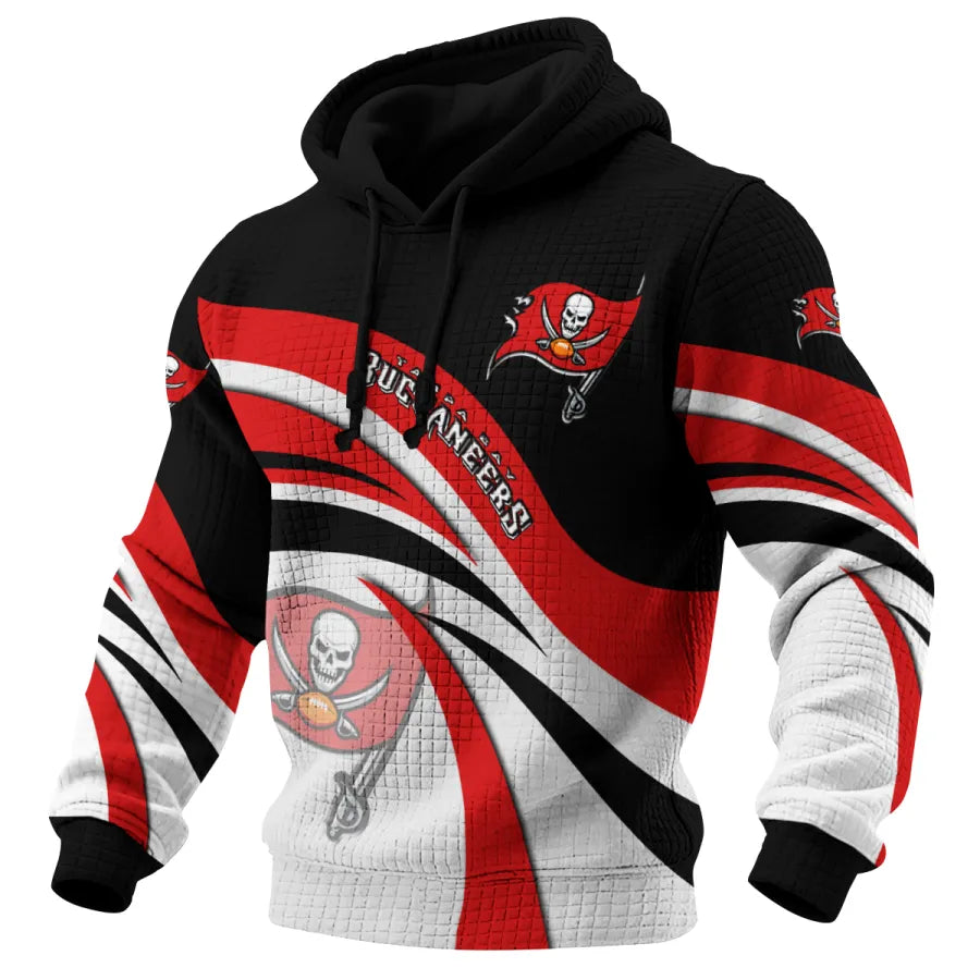 [SPECIAL OFFER] NEW CUSTOMIZED NFL10 TBB TAMPA BAY BUCCANEERS UNISEX HOODED SWEATSHIRT