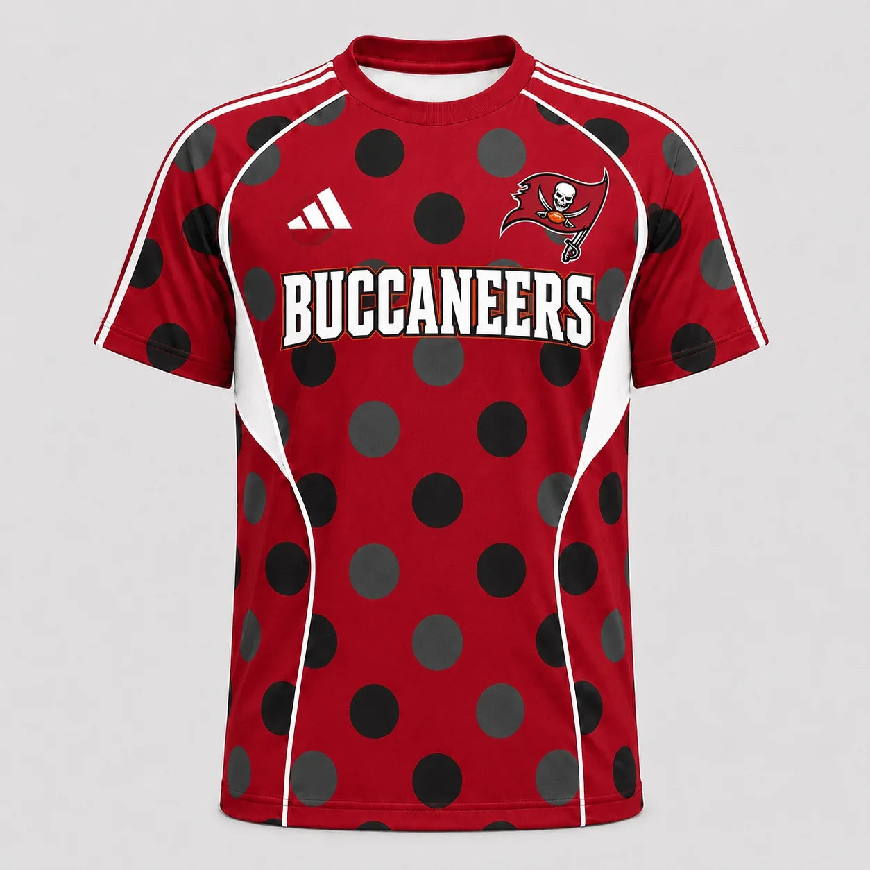 [SPECIAL OFFER] NEW CUSTOMIZED NFL10 TBB TAMPA BAY BUCCANEERS RAGLAN TEE