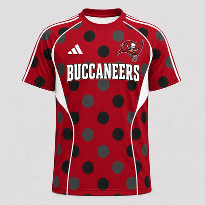 [SPECIAL OFFER] NEW CUSTOMIZED NFL10 TBB TAMPA BAY BUCCANEERS RAGLAN TEE
