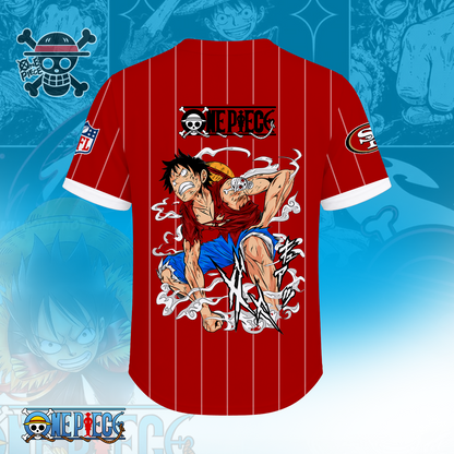 [SPECIAL OFFER] NEW CUSTOMIZED NFL11 SF49 SAN FRANCISCO 49ERS BASEBALL JERSEY