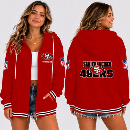 [SPECIAL OFFER] NEW CUSTOMIZED NFL11 SF49 SAN FRANCISCO 49ERS T-SHIRT, HOODIE, ZIP HOODIE