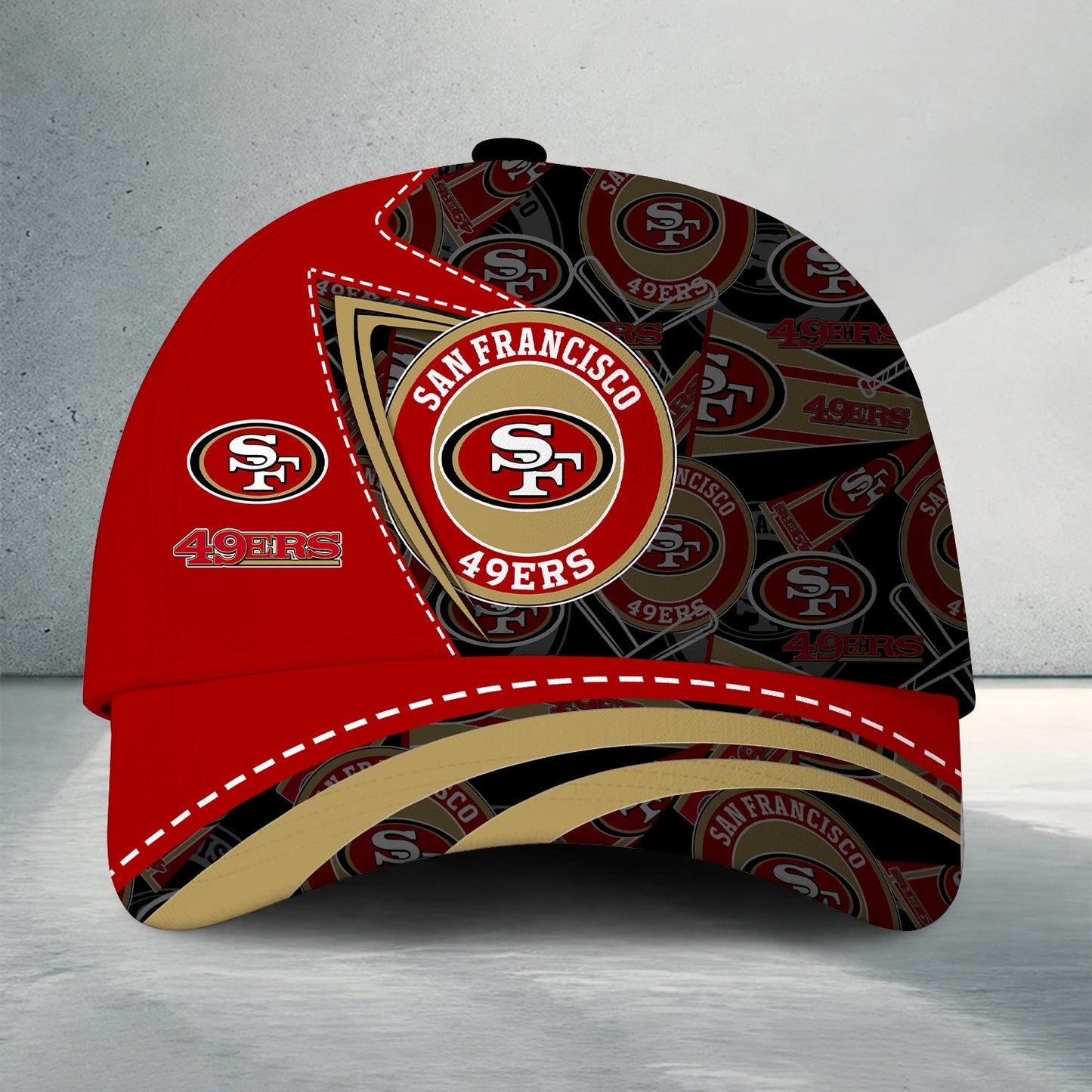 [SPECIAL OFFER] NEW CUSTOMIZED NFL11 SF49 SAN FRANCISCO 49ERS CLASSIC CAP