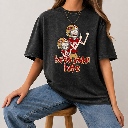 [SPECIAL OFFER] NEW CUSTOMIZED NFL11 SF49 SAN FRANCISCO 49ERS FUNNY WASHED TEE