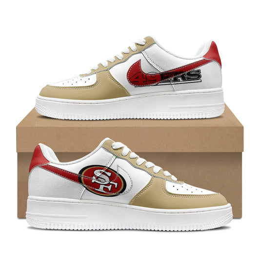 [SPECIAL OFFER] NEW CUSTOMIZED NFL11 SF49 SAN FRANCISCO 49ERS AF1 SHOES