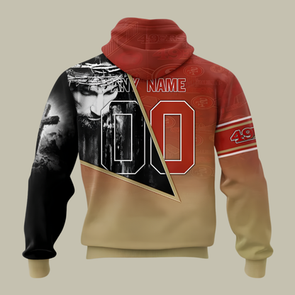 [SPECIAL OFFER] NEW CUSTOMIZED NFL11 SF49 SAN FRANCISCO 49ERS GOD'S BLESSING T-SHIRT, HOODIE & ZIP HOODIE