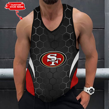 [SPECIAL OFFER] NEW CUSTOMIZED NFL11 SF49 SAN FRANCISCO 49ERS UNISEX TANK TOP