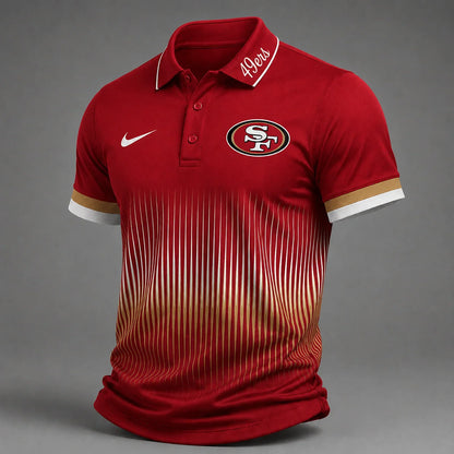 [SPECIAL OFFER] NEW CUSTOMIZED NFL11 SF49 SAN FRANCISCO 49ERS POLO SHIRT