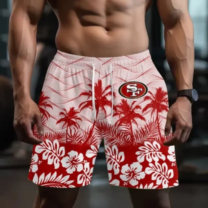 [SPECIAL OFFER] NEW CUSTOMIZED NFL11 SF49 SAN FRANCISCO 49ERS SHORT PANTS