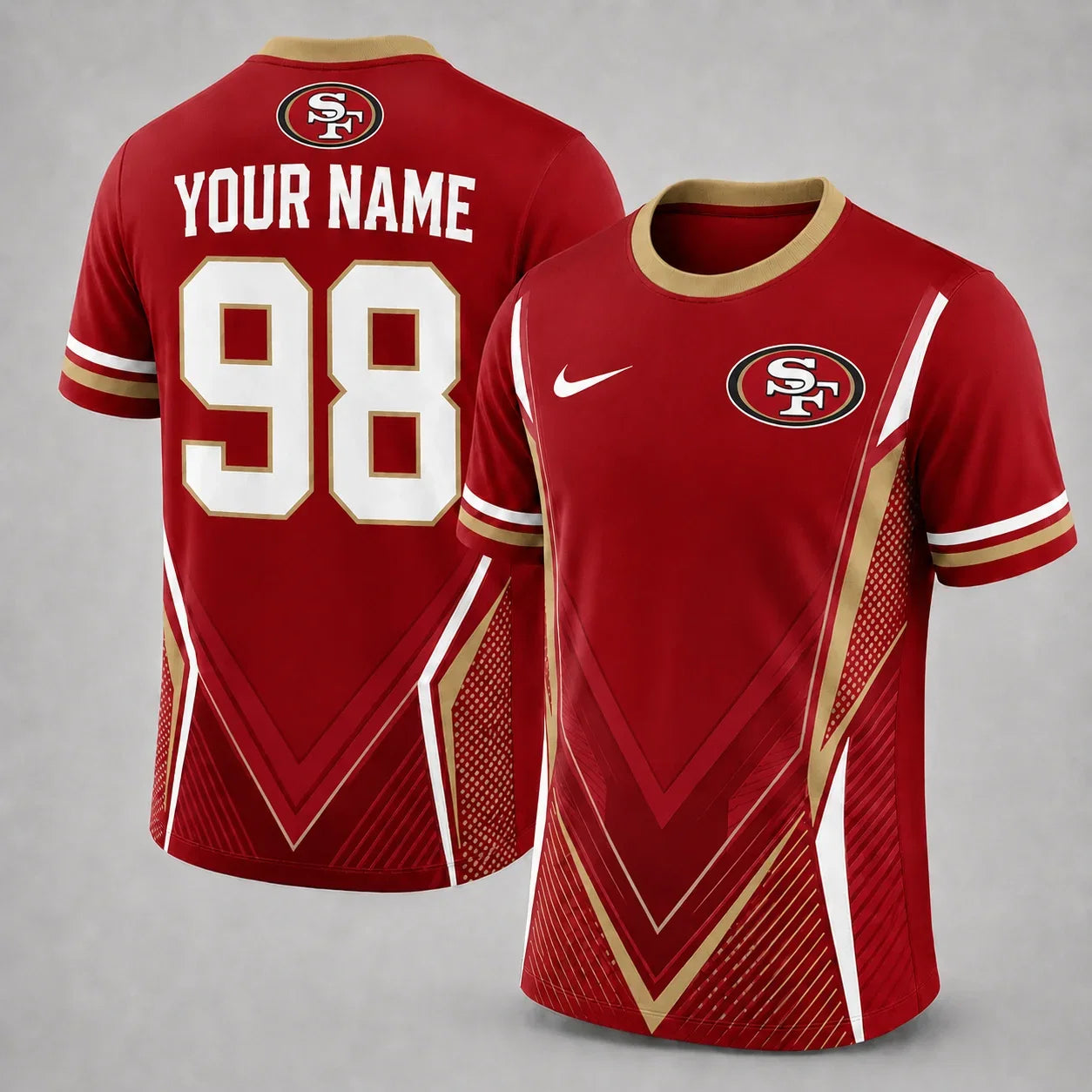 [SPECIAL OFFER] NEW CUSTOMIZED NFL11 SF49 SAN FRANCISCO 49ERS T-SHIRT, HOODIE & ZIP HOODIE
