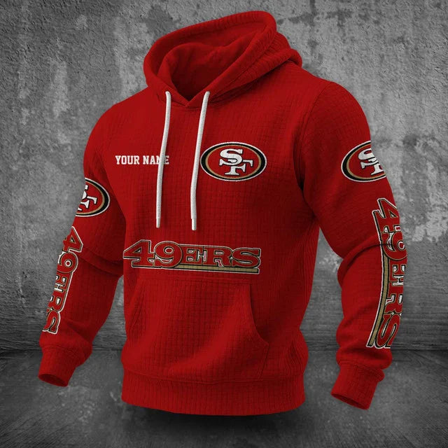 [SPECIAL OFFER] NEW CUSTOMIZED NFL11 SF49 SAN FRANCISCO 49ERS UNISEX HOODED SWEATSHIRT