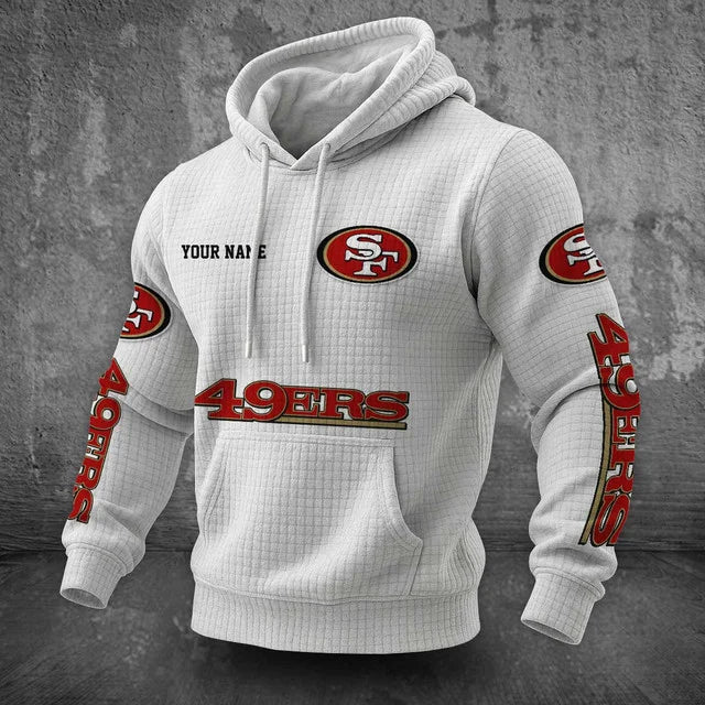 [SPECIAL OFFER] NEW CUSTOMIZED NFL11 SF49 SAN FRANCISCO 49ERS UNISEX HOODED SWEATSHIRT