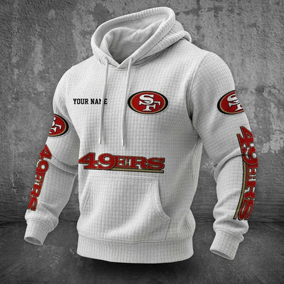 [SPECIAL OFFER] NEW CUSTOMIZED NFL11 SF49 SAN FRANCISCO 49ERS UNISEX HOODED SWEATSHIRT