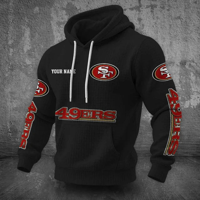[SPECIAL OFFER] NEW CUSTOMIZED NFL11 SF49 SAN FRANCISCO 49ERS UNISEX HOODED SWEATSHIRT
