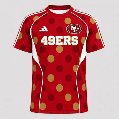 [SPECIAL OFFER] NEW CUSTOMIZED NFL11 SF49 SAN FRANCISCO 49ERS RAGLAN TEE