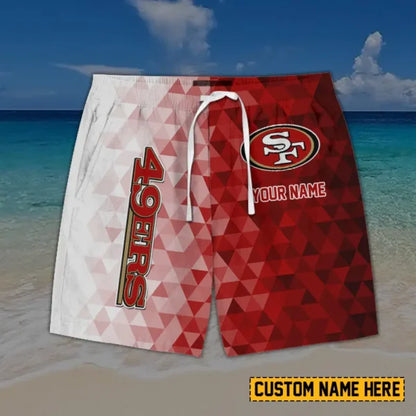 [SPECIAL OFFER] NEW CUSTOMIZED NFL11 SF49 SAN FRANCISCO 49ERS SHORT PANTS