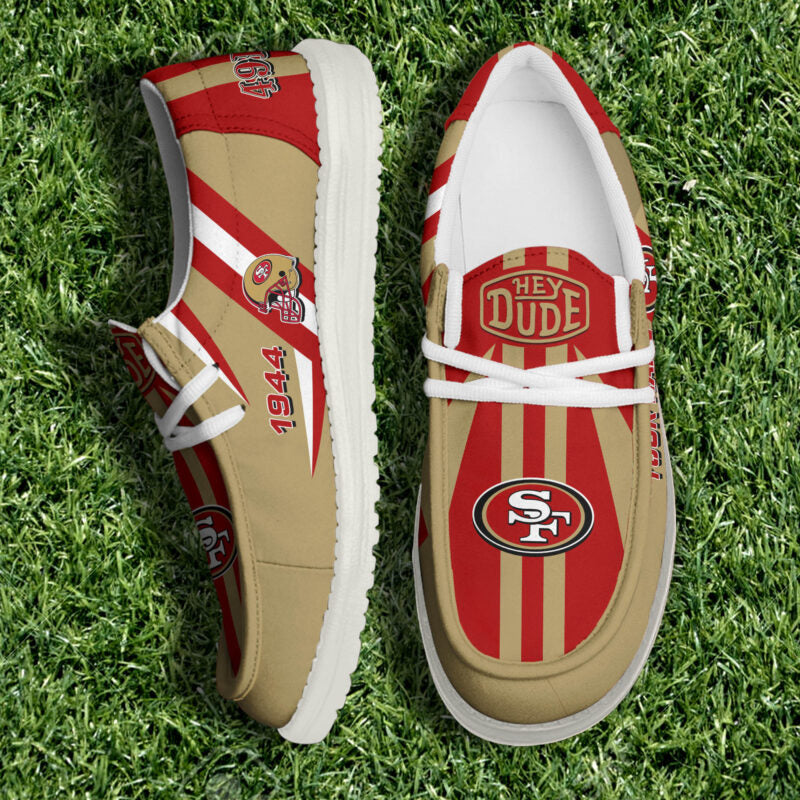 [SPECIAL OFFER] NEW CUSTOMIZED NFL11 SF49 SAN FRANCISCO 49ERS LOAFER SHOES