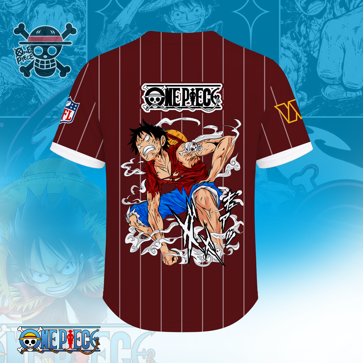 [SPECIAL OFFER] NEW CUSTOMIZED NFL12 WTC WASHINGTON COMMANDERS BASEBALL JERSEY
