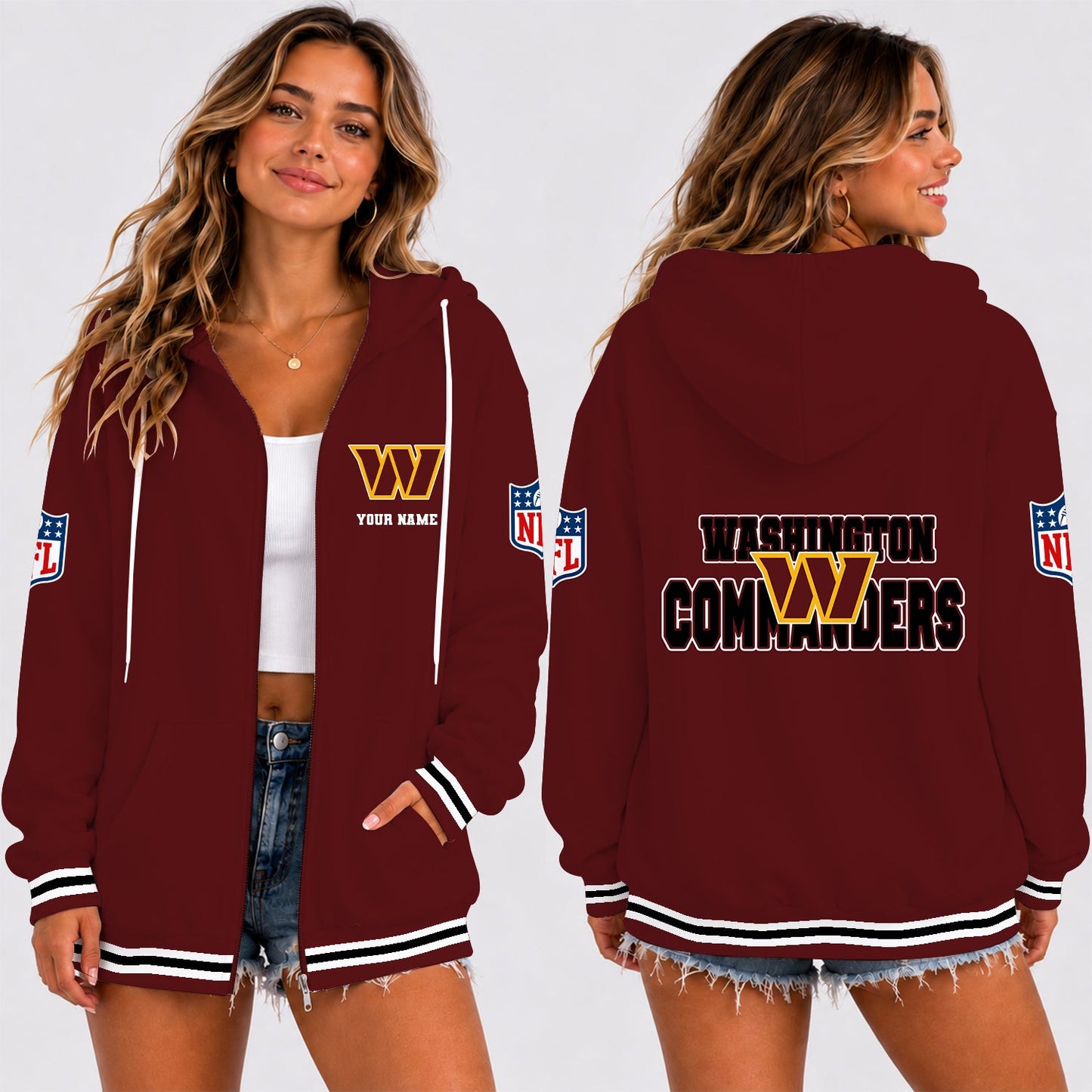 [SPECIAL OFFER] NEW CUSTOMIZED NFL12 WTC WASHINGTON COMMANDERS T-SHIRT, HOODIE, ZIP HOODIE
