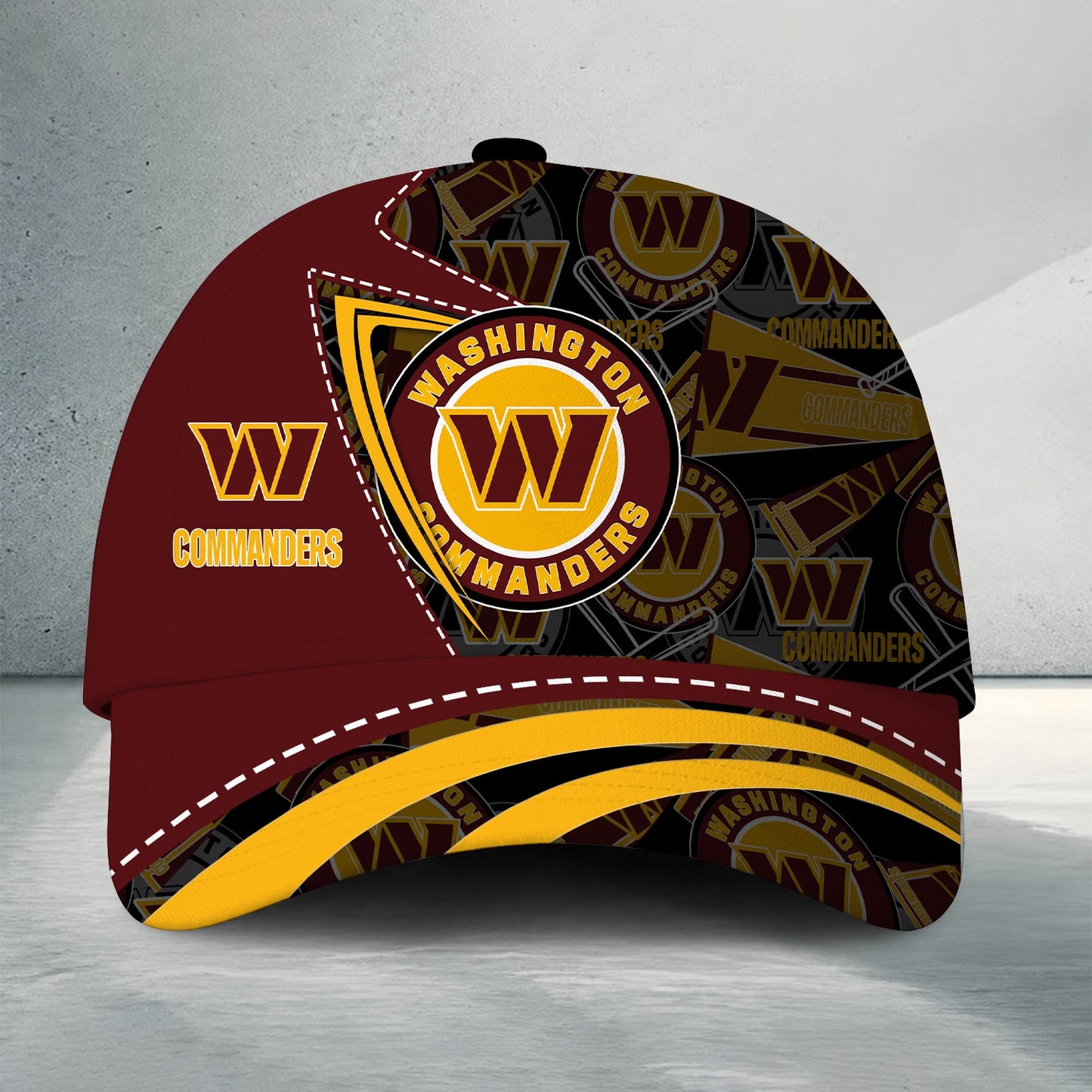 [SPECIAL OFFER] NEW CUSTOMIZED NFL12 WTC WASHINGTON COMMANDERS CLASSIC CAP