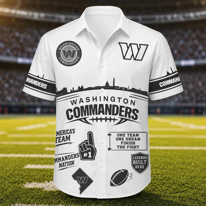 [SPECIAL OFFER] NEW CUSTOMIZED NFL12 WTC WASHINGTON COMMANDERS UNISEX HAWAIIAN SHIRT
