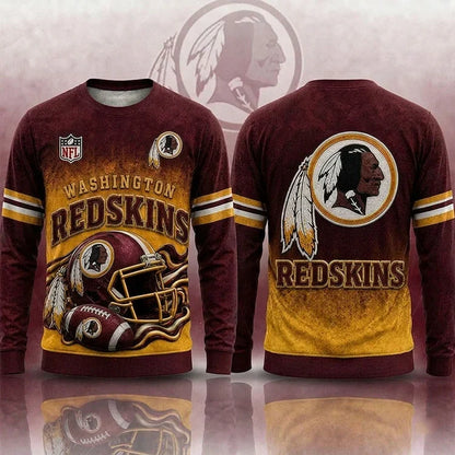 [SPECIAL OFFER] NEW CUSTOMIZED NFL12 WTC WASHINGTON COMMANDERS APPAREL
