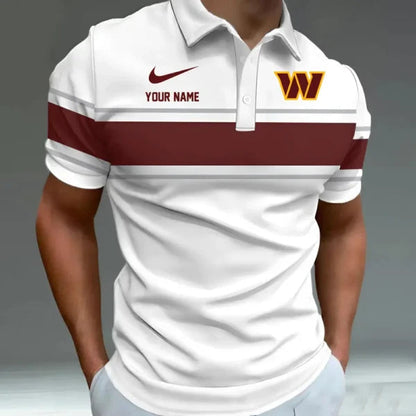 [SPECIAL OFFER] NEW CUSTOMIZED NFL12 WTC WASHINGTON COMMANDERS POLO SHIRT