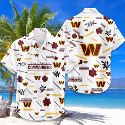 [SPECIAL OFFER] NEW CUSTOMIZED NFL12 WTC WASHINGTON COMMANDERS UNISEX HAWAIIAN SHIRT
