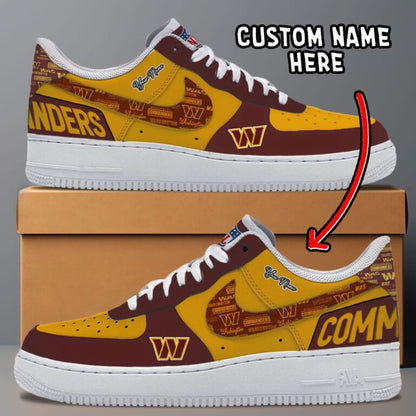 [SPECIAL OFFER] NEW CUSTOMIZED NFL12 WTC WASHINGTON COMMANDERS AF1 SNEAKERS