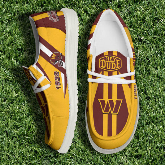 [SPECIAL OFFER] NEW CUSTOMIZED NFL12 WTC WASHINGTON COMMANDERS LOAFER SHOES