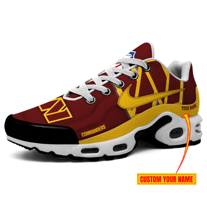 [SPECIAL OFFER] NEW CUSTOMIZED NFL12 WTC WASHINGTON COMMANDERS AIR MAX PLUS SNEAKERS