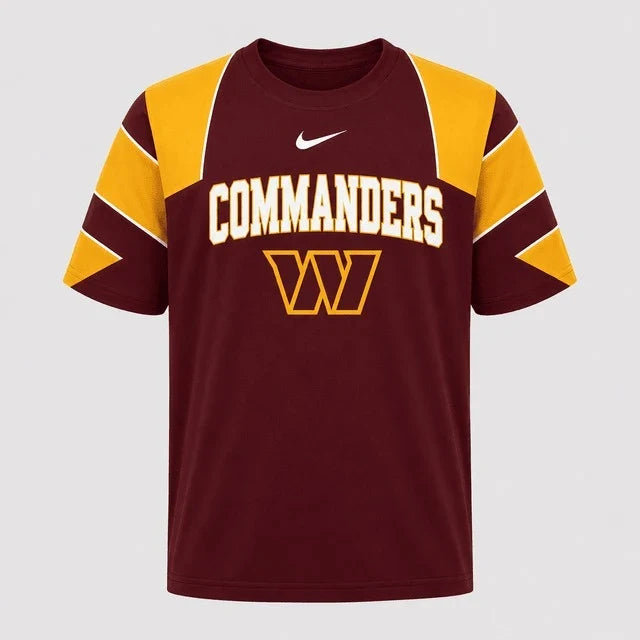 [SPECIAL OFFER] NEW CUSTOMIZED NFL12 WTC WASHINGTON COMMANDERS RAGLAN TEE