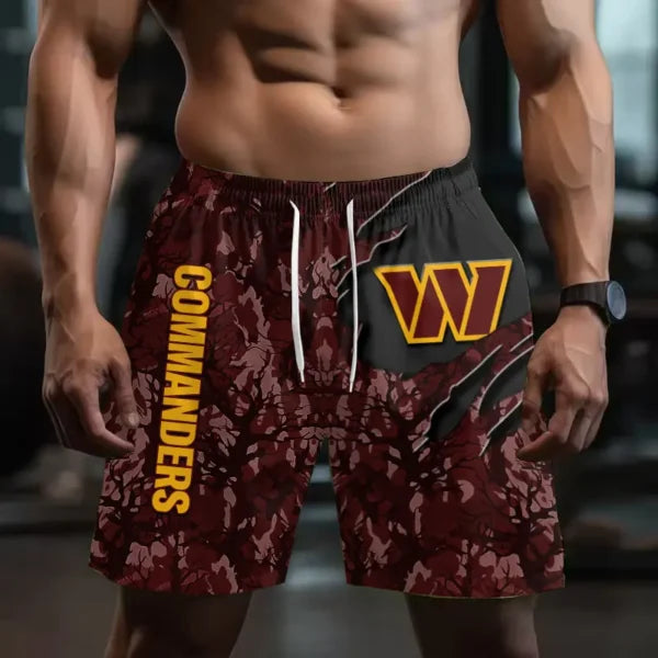 [SPECIAL OFFER] NEW CUSTOMIZED NFL12 WTC WASHINGTON COMMANDERS SHORT PANTS